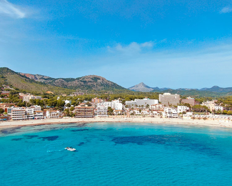playas paguera hotel carabela en primera linea de playa playas paguera hotel carabela mallorca