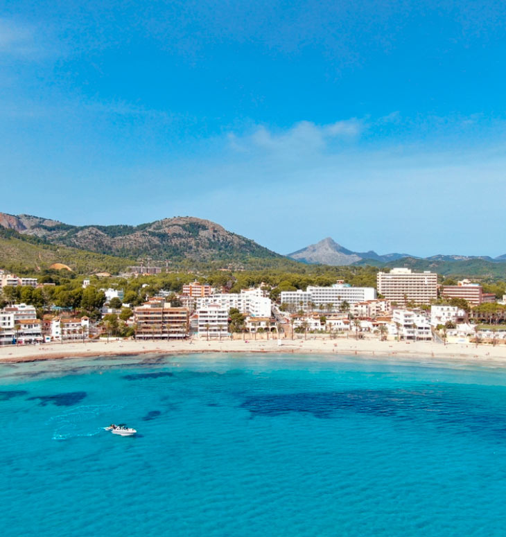 paguera hotel carabela on the beach front paguera hotel carabela mallorca
